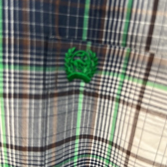 Cinch Men's Multi Plaid Short Sleeve Button Down Western Shirt - Size XXL - Picture 2 of 3